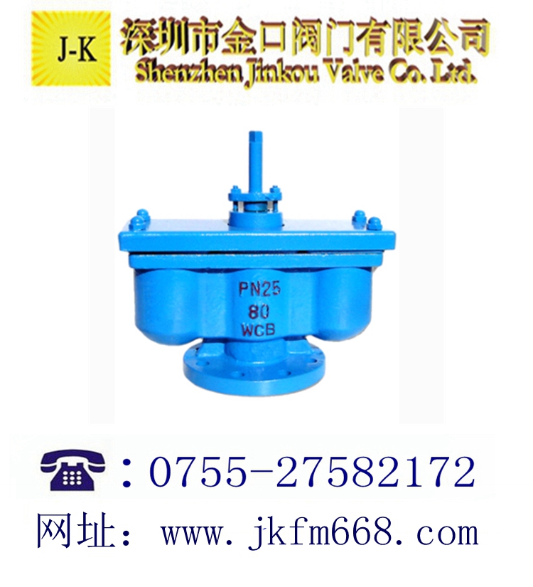 双口排气阀