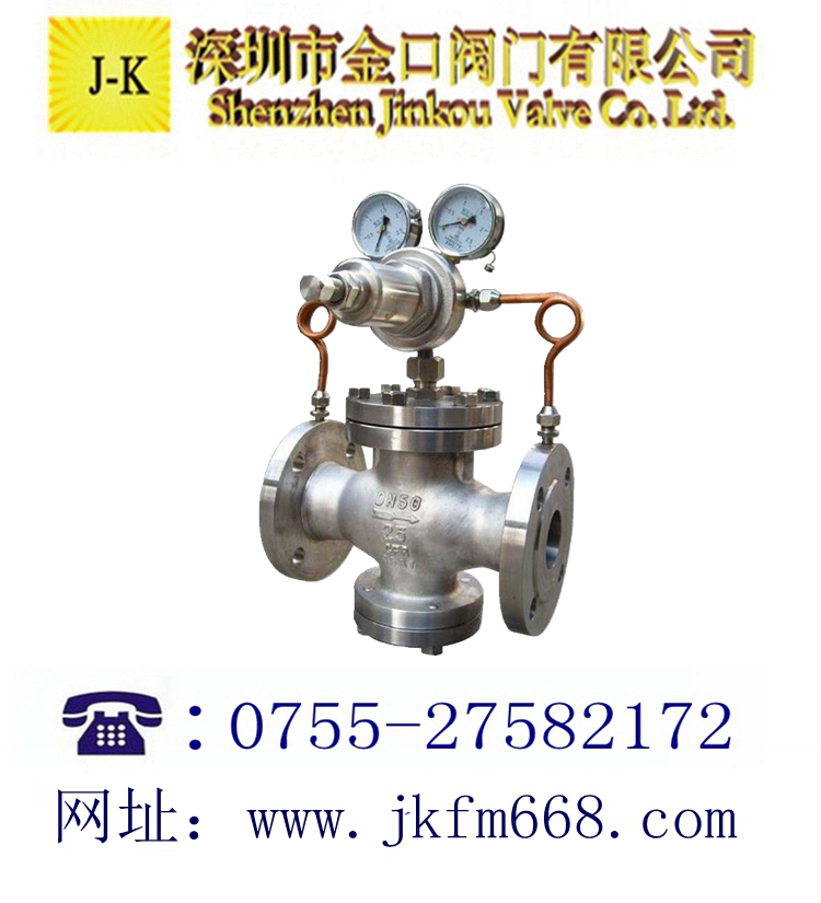 先导活塞式气体减压阀